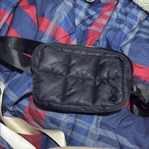 Black Quilted Bag